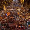 Barcelona'da tutuklu Katalan siyasiler için gösteri