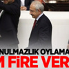 Dokunulmazlık oylamasında kim fire verdi?