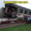 İki tren kafa kafaya çarpıştı