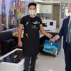 Başkan Gümüş maske ve önlük dağıttı Başkan Gümüş maske ve önlük dağıttı