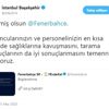 Başakşehir den Fenerbahçe ye geçmiş olsun mesajı