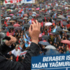CHP mitinginde sadece Kılıçdaroğlu ıslandı CHP mitinginde sadece Kılıçdaroğlu ıslandı
