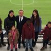 Vodafone Park'ta anlamlı ziyaret Vodafone Park'ta anlamlı ziyaret