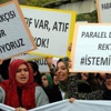 İstanbul Şehir Üniversitesi'nde rektör protestosu İstanbul Şehir Üniversitesi'nde rektör protestosu
