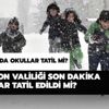 Trabzon'da okullar tatil mi? Trabzon Valiliği son dakika okullar tatil edildi mi?