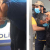 ﻿Otogarda yakalanan bombacılar adliyeye sevk edildi