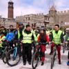 Bağımlılığa dikkat çekmek için pedal çevirdiler Bağımlılığa dikkat çekmek için pedal çevirdiler