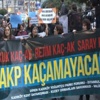 Kadıköy’de Kaç-Ak Saray protestosu Kadıköy’de Kaç-Ak Saray protestosu