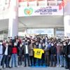 Yenimalatyaspor taraftarlarından Başkan Gürkan a ziyaret Yenimalatyaspor taraftarlarından Başkan Gürkan a ziyaret