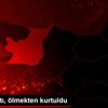 Gaza bastı, ölmekten kurtuldu
