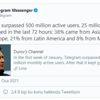 Telegram 500 milyon kullanıcıya ulaştı