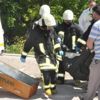 Yangında anneanne öldü, torunu kurtuldu