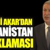 ﻿Akar'dan Afganistan havalimanı açıklaması