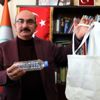 Pet şişe getirene bez torba Pet şişe getirene bez torba