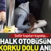 Halk otobüsünde hareketli dakikalar! Halk otobüsünde hareketli dakikalar!