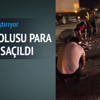 Paralar aprona saçıldı Paralar aprona saçıldı