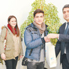 Öğrencilerden burs teşekkürü Öğrencilerden burs teşekkürü