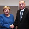 Cumhurbaşkanı Erdoğan, Merkel ile görüştü