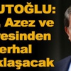 Davutoğlu'ndan YPG'nin bombalanmasıyla ilgili açıklama