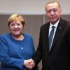 Cumhurbaşkanı Erdoğan, Merkel ile görüştü