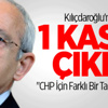 Kılıçdaroğlu'ndan 1 Kasım Çıkışı