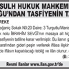 TURGUTLU SULH HUKUK MAHKEMESİ TASFİYE MEMURLUĞU’NDAN TASFİYENİN TATİLİ İLANI