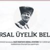Atatürk kulübe onur üyesi yapıldı