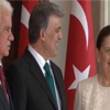 Devlet başkanları Köşk'e akın etti Devlet başkanları Köşk'e akın etti
