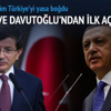 Erdoğan ve Davutoğlu'ndan ilk açıklama