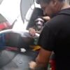 Eğitim uçağı araçların üzerine böyle düştü Eğitim uçağı araçların üzerine böyle düştü