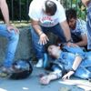 Sarıyer'deki feci kazada motosikletten fırlayan sürücüyü taktığı kask korudu