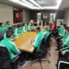 Şampiyonlar teşekkür ziyaretinde Şampiyonlar teşekkür ziyaretinde