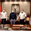 Şeker Fabrikasından Başkan Ataç a ziyaret Şeker Fabrikasından Başkan Ataç a ziyaret