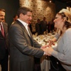 Davutoğlu, Romanlarla buluştu