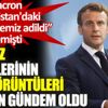 ﻿Macron’un sözlerinin ardından, Fransız askerlerinin eski görüntüleri gündem oldu