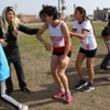 Kros yarışında sporcular bayıldı! Kros yarışında sporcular bayıldı!