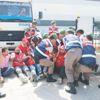 Jandarma gözetiminde grev kırıcılığı