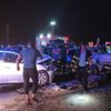 İki otomobil kafa kafaya çarpıştı: 6 yaralı İki otomobil kafa kafaya çarpıştı: 6 yaralı