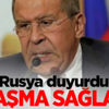 Rusya'dan son dakika açıklaması