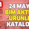 24 Mayıs BİM aktüel ürünler kataloğu: Kamp ürünleri, züccaciye ve tekstil ürünleri dikkat çekiyor