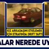 Kız arkadaşının etrafında drift yapan ve ceza yememek için otomobilinin plakasını söken sürücü aranıyor Kız arkadaşının etrafında drift yapan ve ceza yememek için otomobilinin plakasını söken sürücü aranıyor
