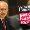 Kılıçdaroğlu: Evet çıkarsa başarısız sayılmayız Kılıçdaroğlu: Evet çıkarsa başarısız sayılmayız