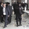 AKP’li delegeler birbirine girdi! AKP’li delegeler birbirine girdi!