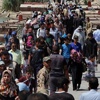 Ramadi'den kaçış sürüyor Ramadi'den kaçış sürüyor