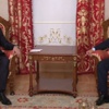 Davutoğlu, Selim Cuburi'yi kabul etti Davutoğlu, Selim Cuburi'yi kabul etti