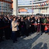 Filistin Bayrağı alkışlarla göndere çekildi
