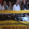 Sağlık çalışanlarından Kobani'ye destek yürüyüşü