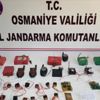 Osmaniye'de el yapımı patlayıcı düzenekleri ele geçirildi Osmaniye'de el yapımı patlayıcı düzenekleri ele geçirildi