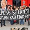 Hayvanseverlerden CHP'li belediyeye protesto