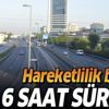 Son dakika: LGS nedeniyle 6 saat sürecek sokağa çıkma kısıtlaması öncesi E-5’te trafik hareketlendi!